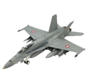 FA-18C Swiss Air Force regular livery comes with decals for J-5001 to J-5026